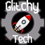 glitchy tech logo