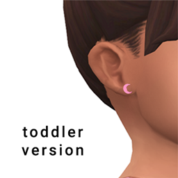 LUNA - toddler earrings