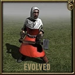Baumeistergilde Evolved logo