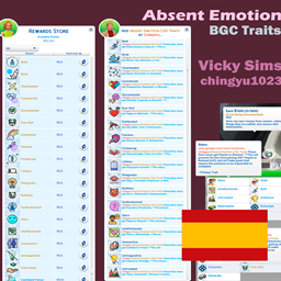 Absent Emotion Traits Pack | Spanish Translation logo