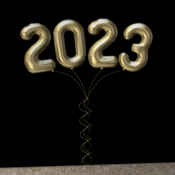 '2023' Balloon Decoration
