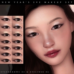 New Year's Eve Makeup Set logo