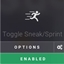 Lunar toggle Sneak/Sprint logo