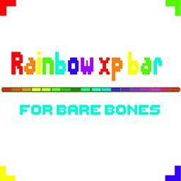 Rainbow XP bar for Bare Bones logo