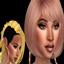 newluxurioussims4 small nose ring logo