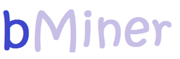 bMiner logo