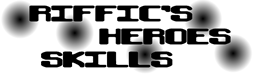 Riffic's Heroes Skills logo