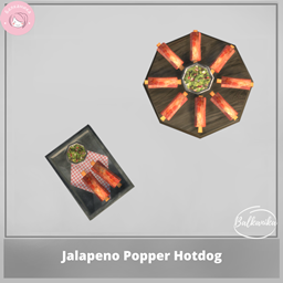 Jalapeno Popper Hotdog