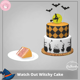 Watch Out Witchy Cake