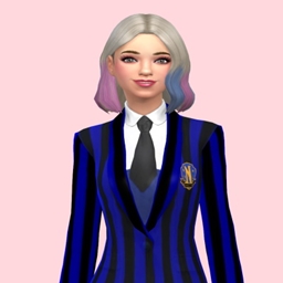 Enid's Nevermore School Uniform logo