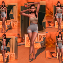 Modeling Poses 17