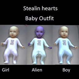 Stealin hearts baby outfit