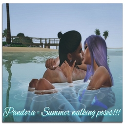 Couple Summer walking poses