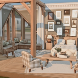 Cozy country bedroom project image