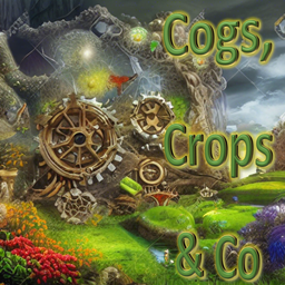 Cogs, crops & co logo
