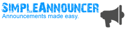 SimpleAnnouncer project image