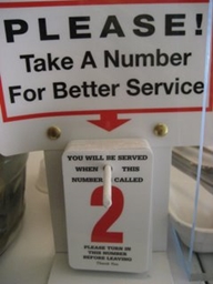 Take A Number logo