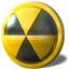Irradiated logo