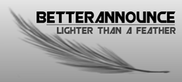 BetterAnnounce logo