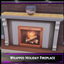 Wrapped Fireplace No Holiday logo
