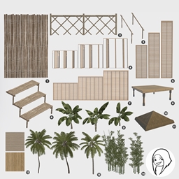 Bamboo set (2021)