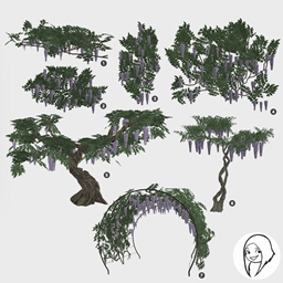 Wisteria set (2021)
