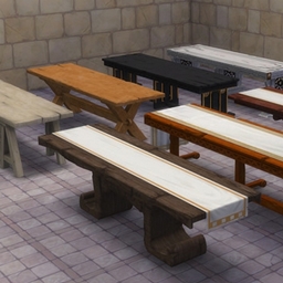 Dining Tables 3x1 Mt4 Part 2 - Gallery - The Sims 4 Build / Buy ...