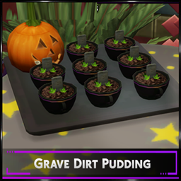 Custom Recipe: Grave Dirt Pudding logo