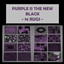 Purple is the New Black - 16 Rugs logo