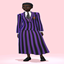 Nevermore School Uniform in Purple and Black logo