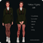 Tattoo Tights Set Adult logo