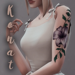 Fleur de lys tattoo No13 logo
