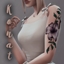 Fleur de lys tattoo No13 logo