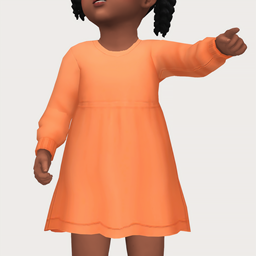 sweater dress - toddlers logo