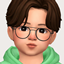 younzoey's classic glasses - toddler logo