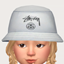 younzoey's bucket hat logo