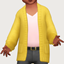 knit cardigan - toddler logo