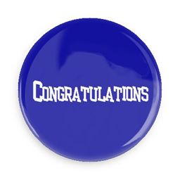 Congrats Button logo