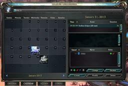 BiS Calendar