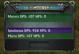 RiftCount DPS Meter