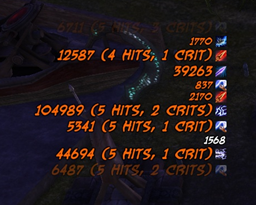 Alecs Scrolling Combat Text