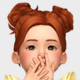 mina hair - toddler