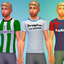 Soccer team shirt logo