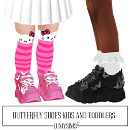BUTTERFLY SHOES KIDS AND TODDLERS