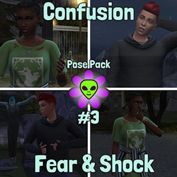 Confusion Fear and Shock Pose pack