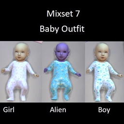 Mixset 7 baby outfit