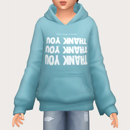 large hoodie - children
