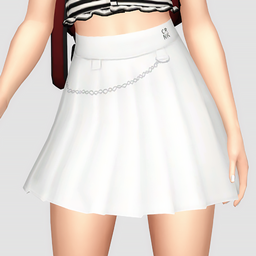 tennis chain skirt - female