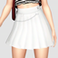 tennis chain skirt - female logo