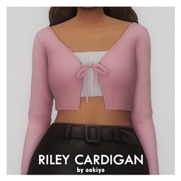 oakiyo - Riley Cropped Cardigan logo